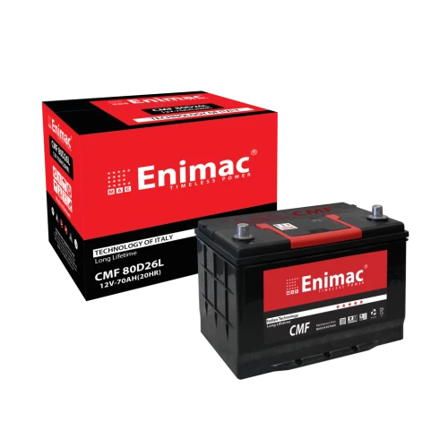 Ắc quy Enimac 12V 70Ah CMF80D26L/R